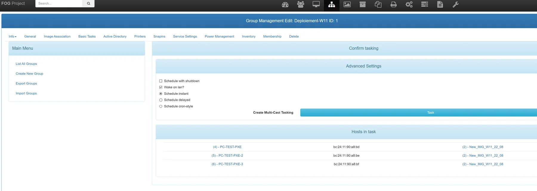 Groupe multicast